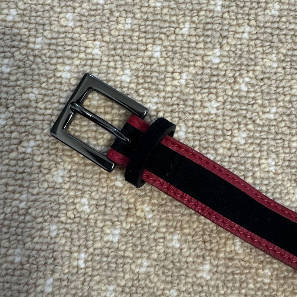 Missoni Red and Navy Belt, size 42